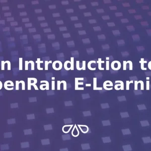 An Introduction to OpenRain E-Learning